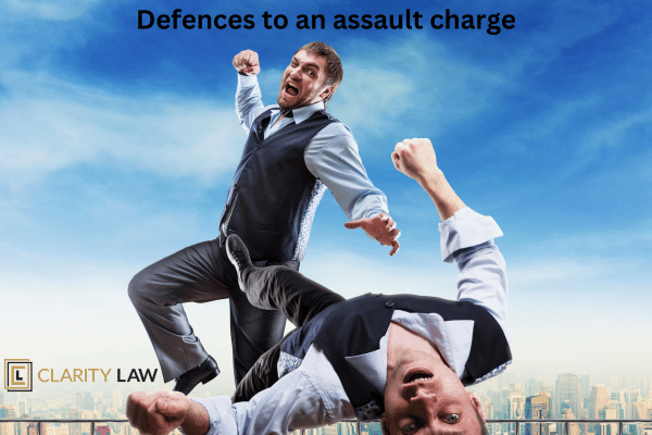 Defences to an assault charge